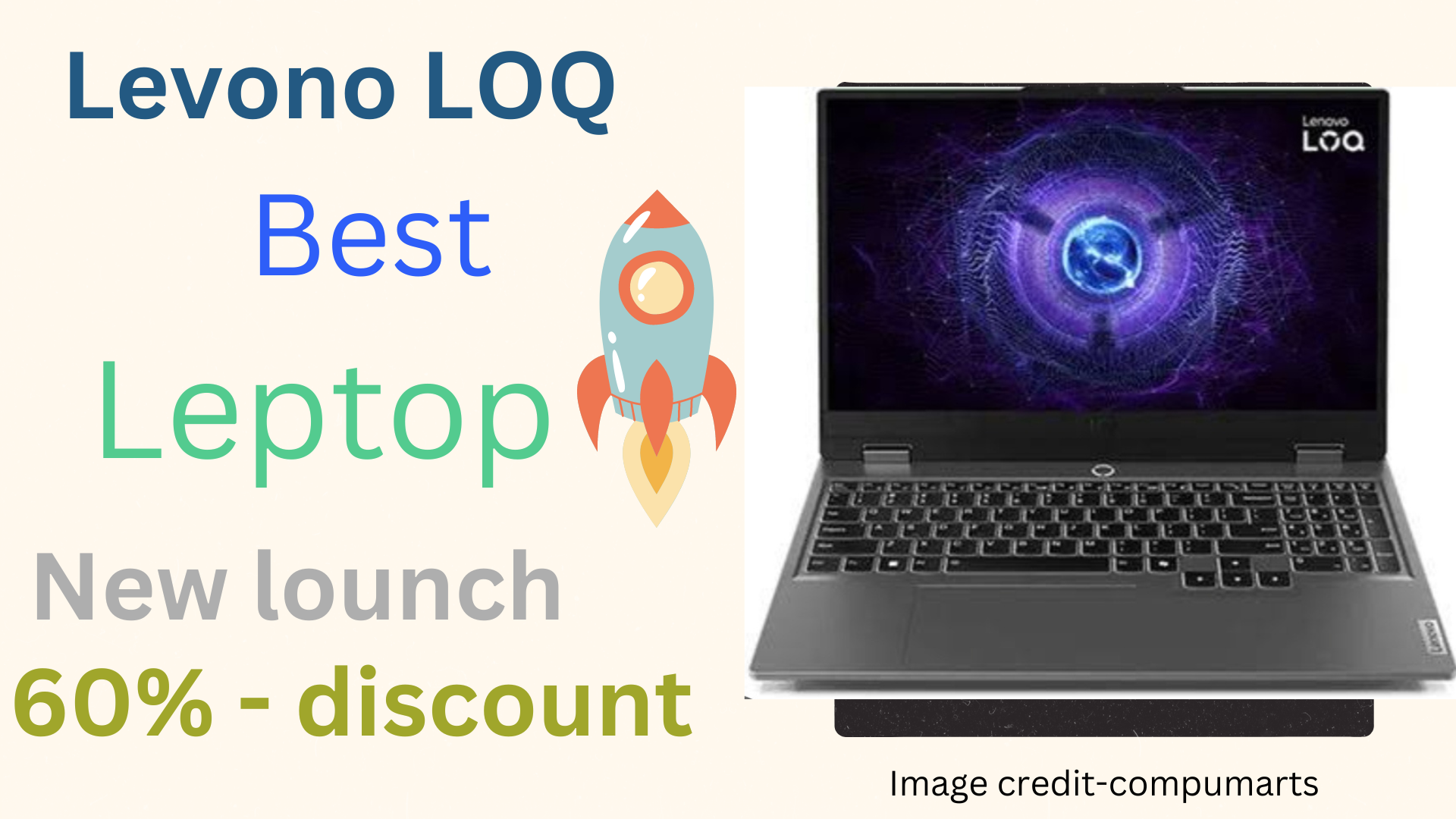 Levono IdeaPad gaming laptop